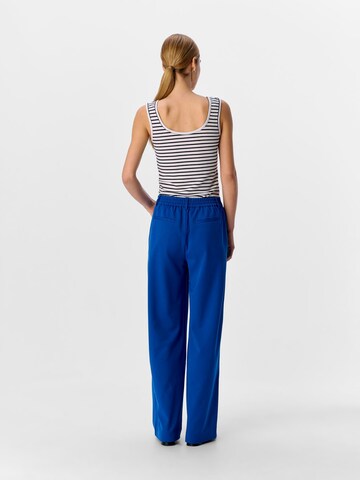 OBJECT Wide leg Broek 'Lisa' in Blauw