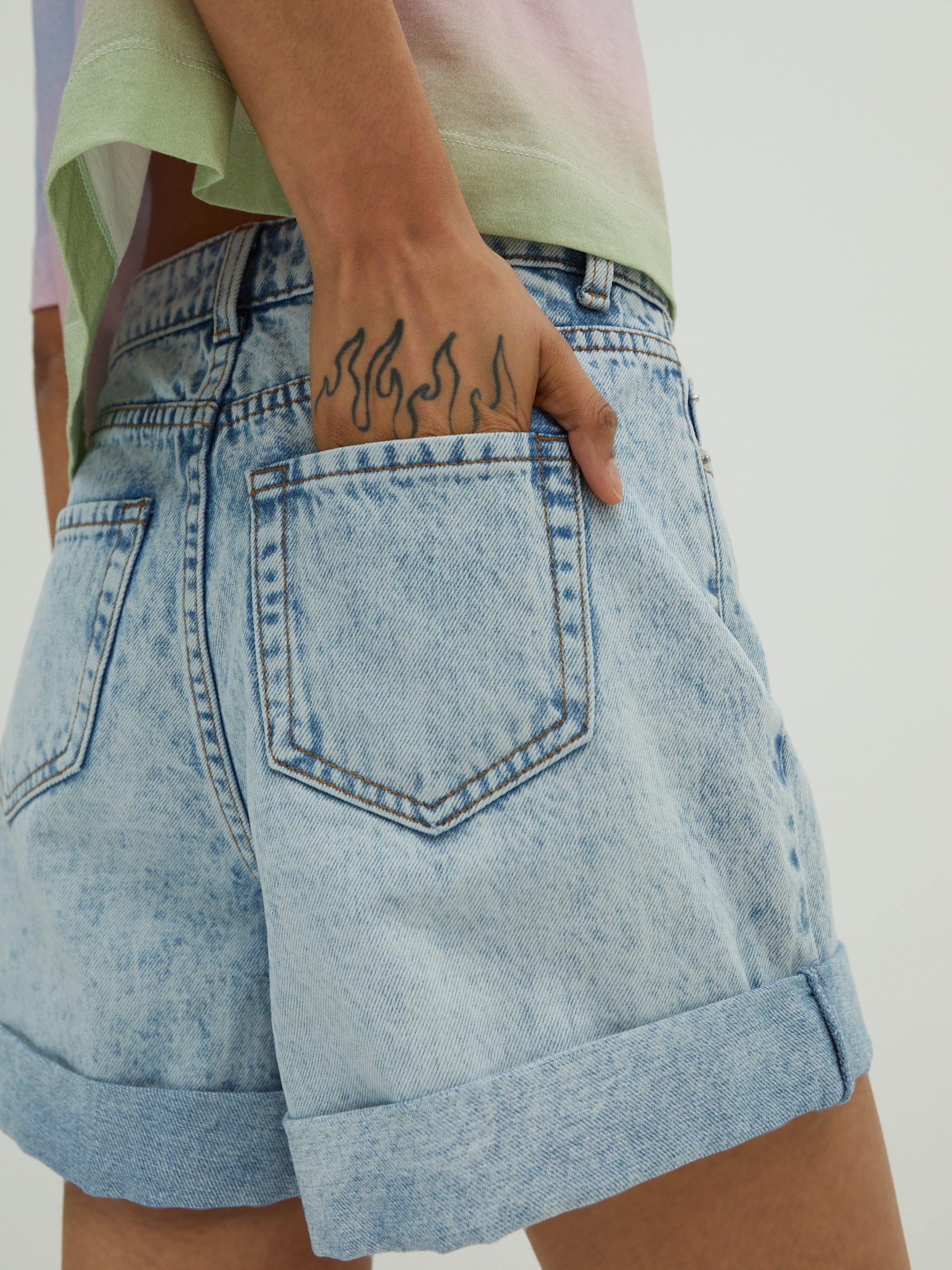 EDITED Produkte Shorts 'Amy' blue denim