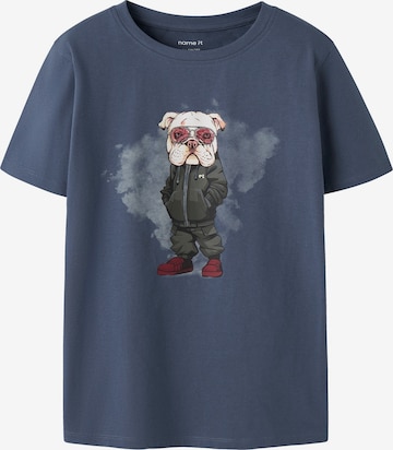 NAME IT T-Shirt 'NKMLegu' in Blau: Vorderseite