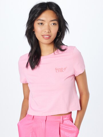 VERO MODA Shirt 'CIRCELINE' in Roze: voorkant