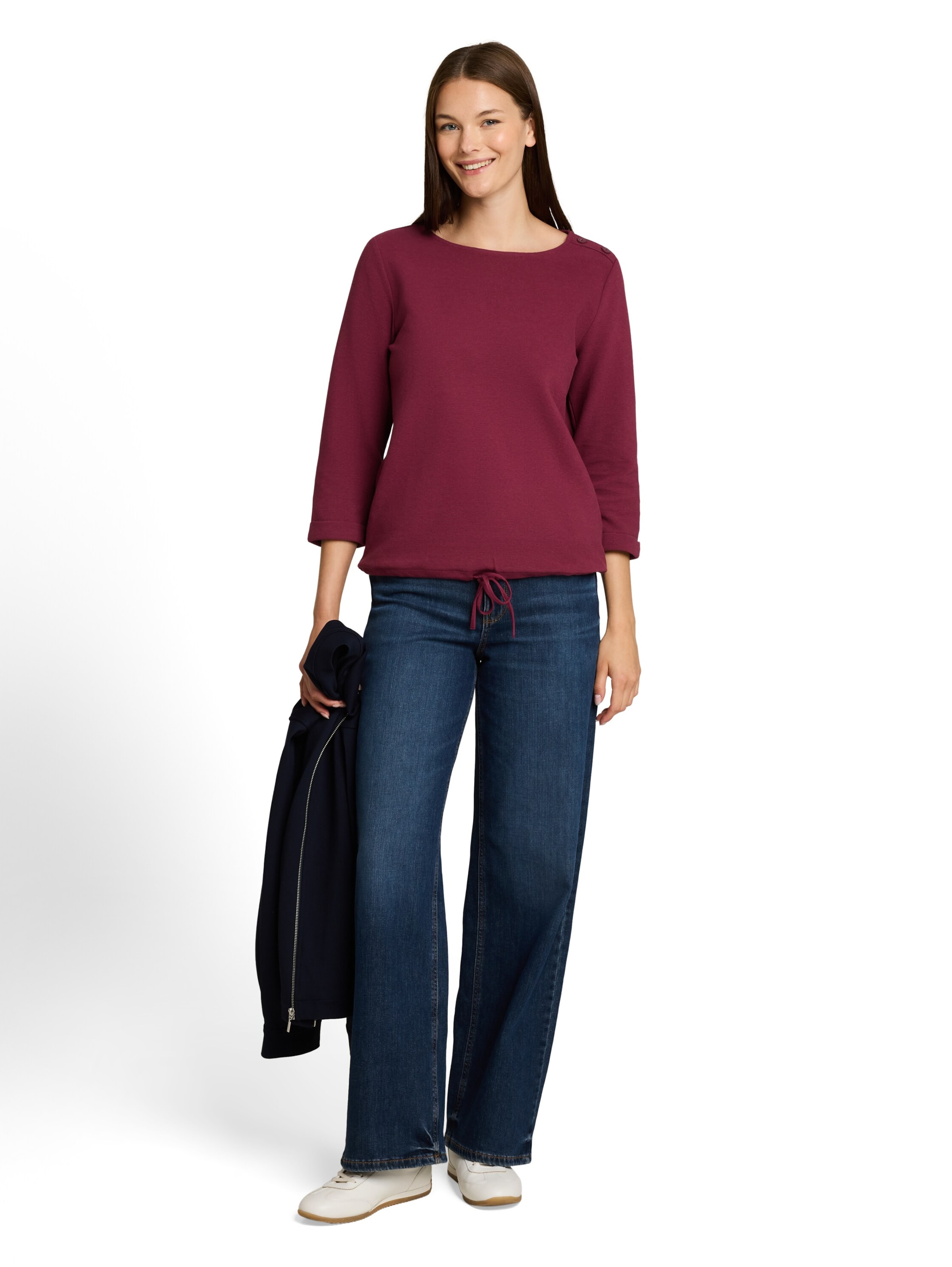 TOM TAILOR Shirt in Red