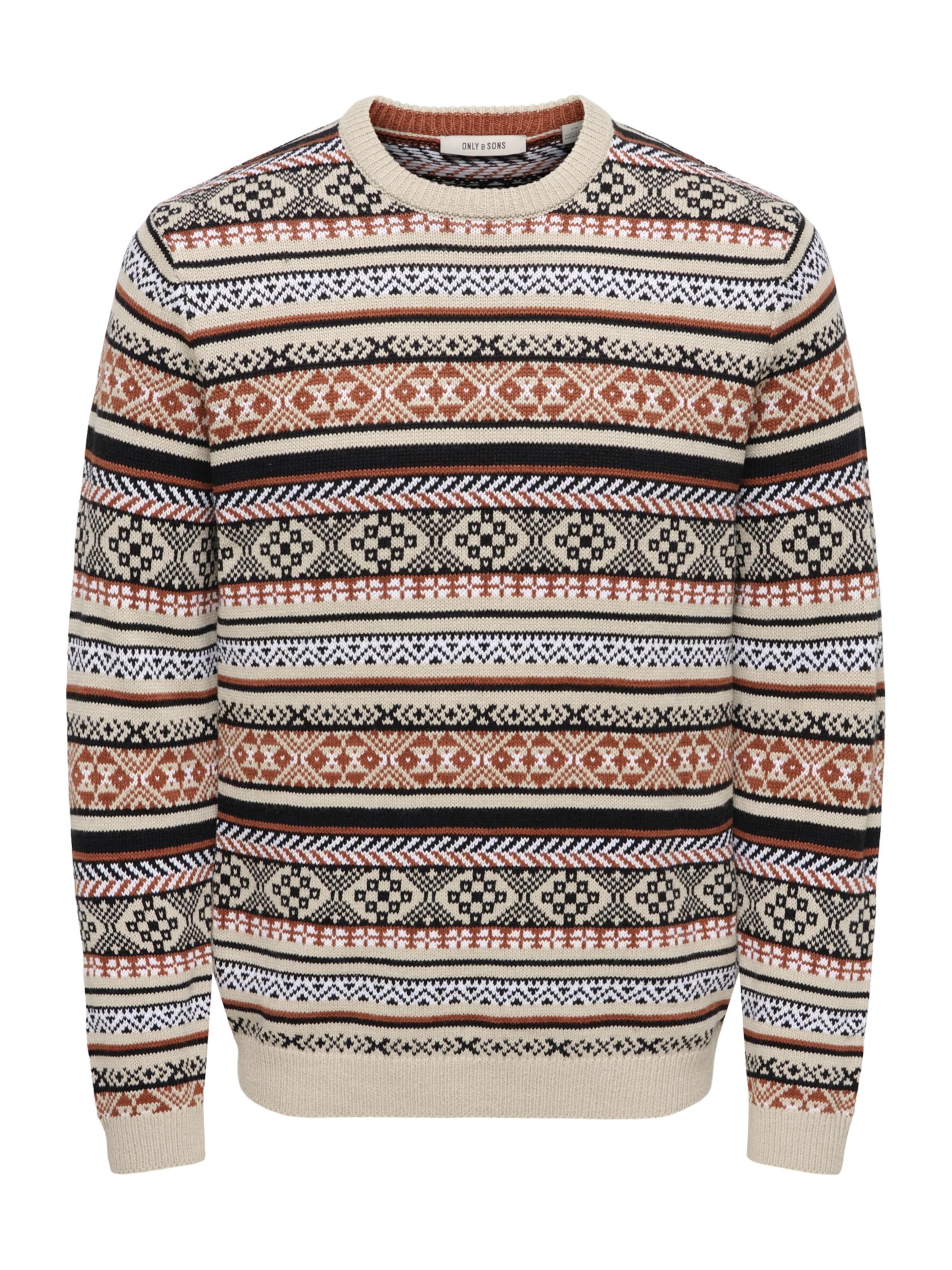 Only & Sons Sweater 'ONSJERRY' in Grey: front