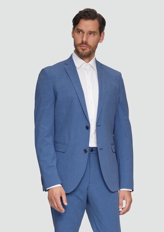 s.Oliver BLACK LABEL Slim fit Colbert in Blauw: voorkant