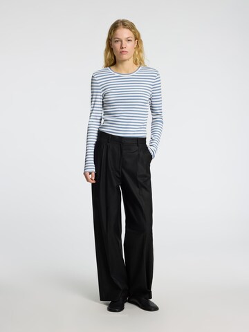 T-shirt 'Anna' SELECTED en bleu