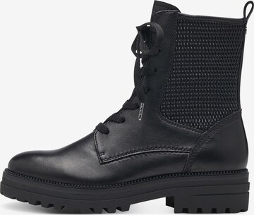 TAMARIS Lace-Up Ankle Boots in Black