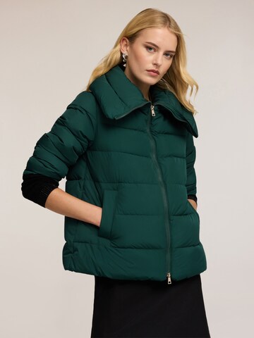 MOTIVI Winter jacket in Green: front