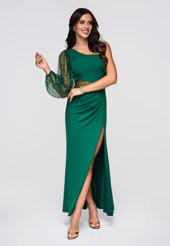 Ombre Evening dress in Green