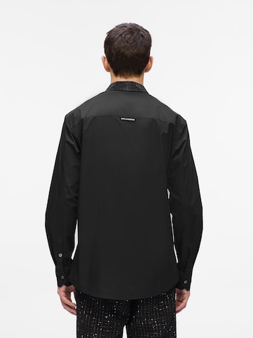 Regular fit Camicia di Karl Lagerfeld in nero