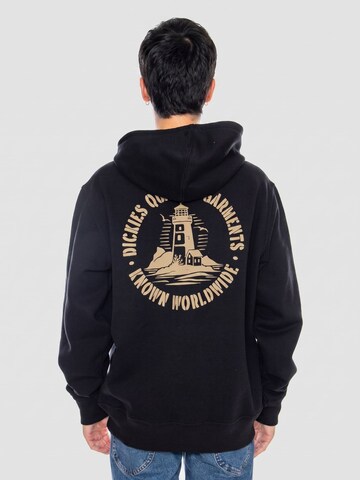 Felpa 'Parrotsville' di DICKIES in nero