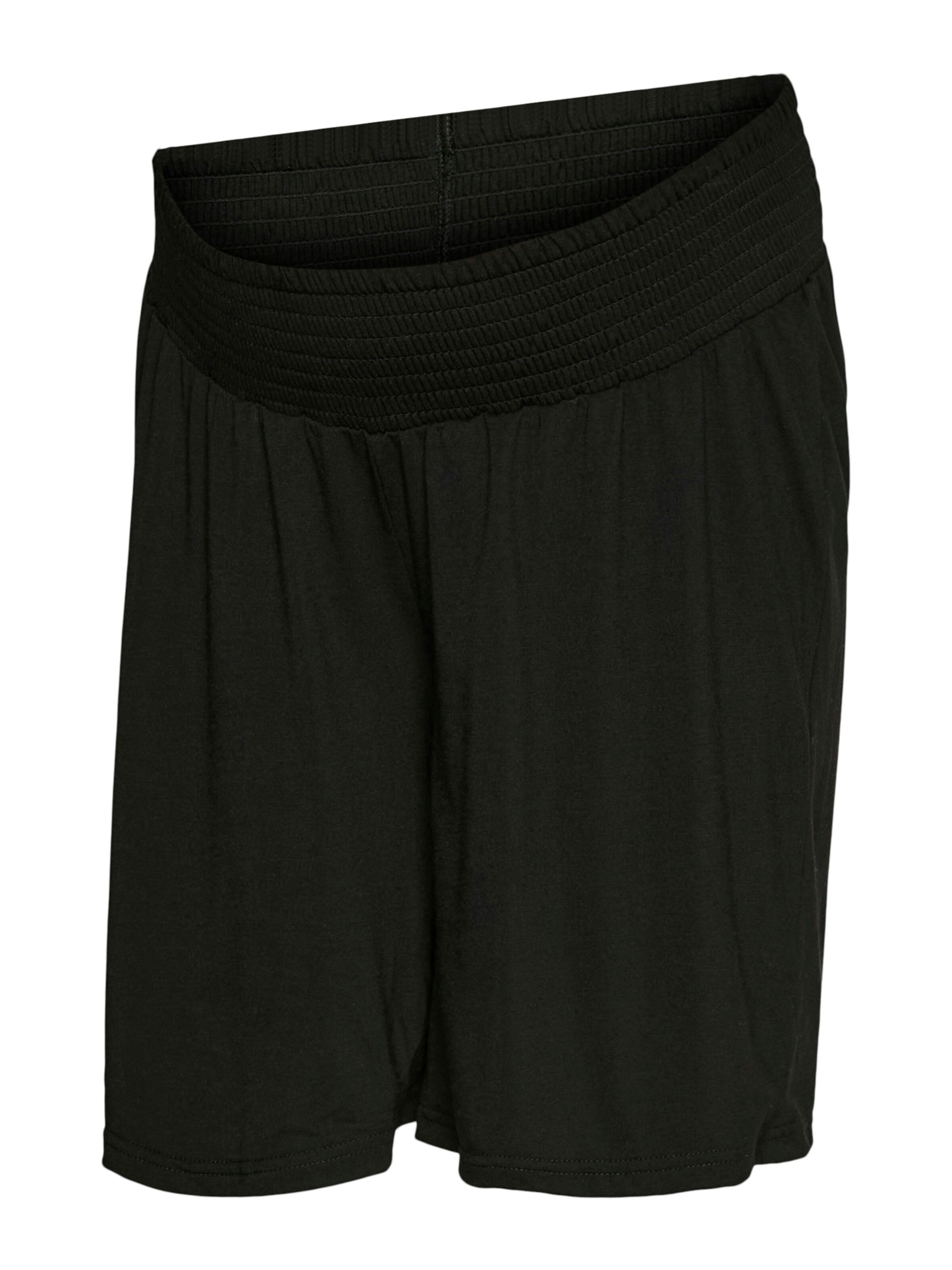 juoda MAMALICIOUS Laisvas Kelnės 'MLRANI': priekis