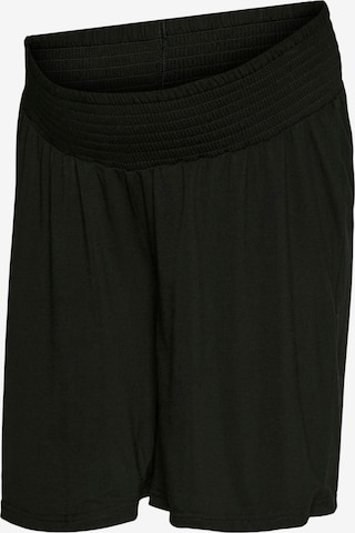 juoda MAMALICIOUS Laisvas Kelnės 'MLRANI': priekis