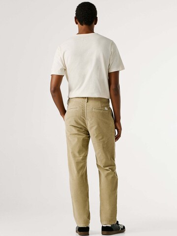 regular Pantaloni chino 'Corduroy' di Pepe Jeans in beige