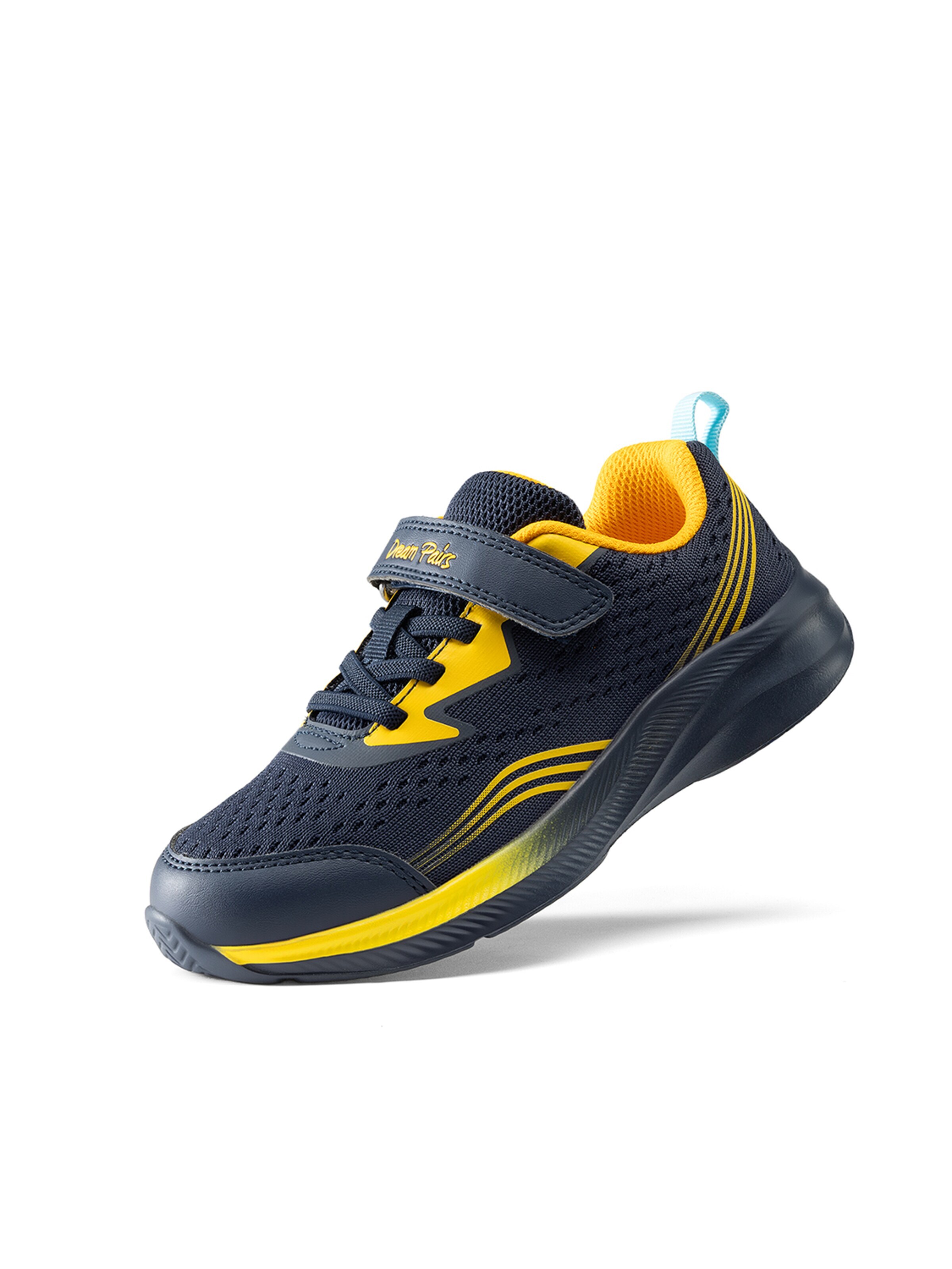 Baskets 'DREAM PAIRS Unsex Turnschuhe Jungen Mädchen Sportschuhe' Dream Pairs en jaune : devant