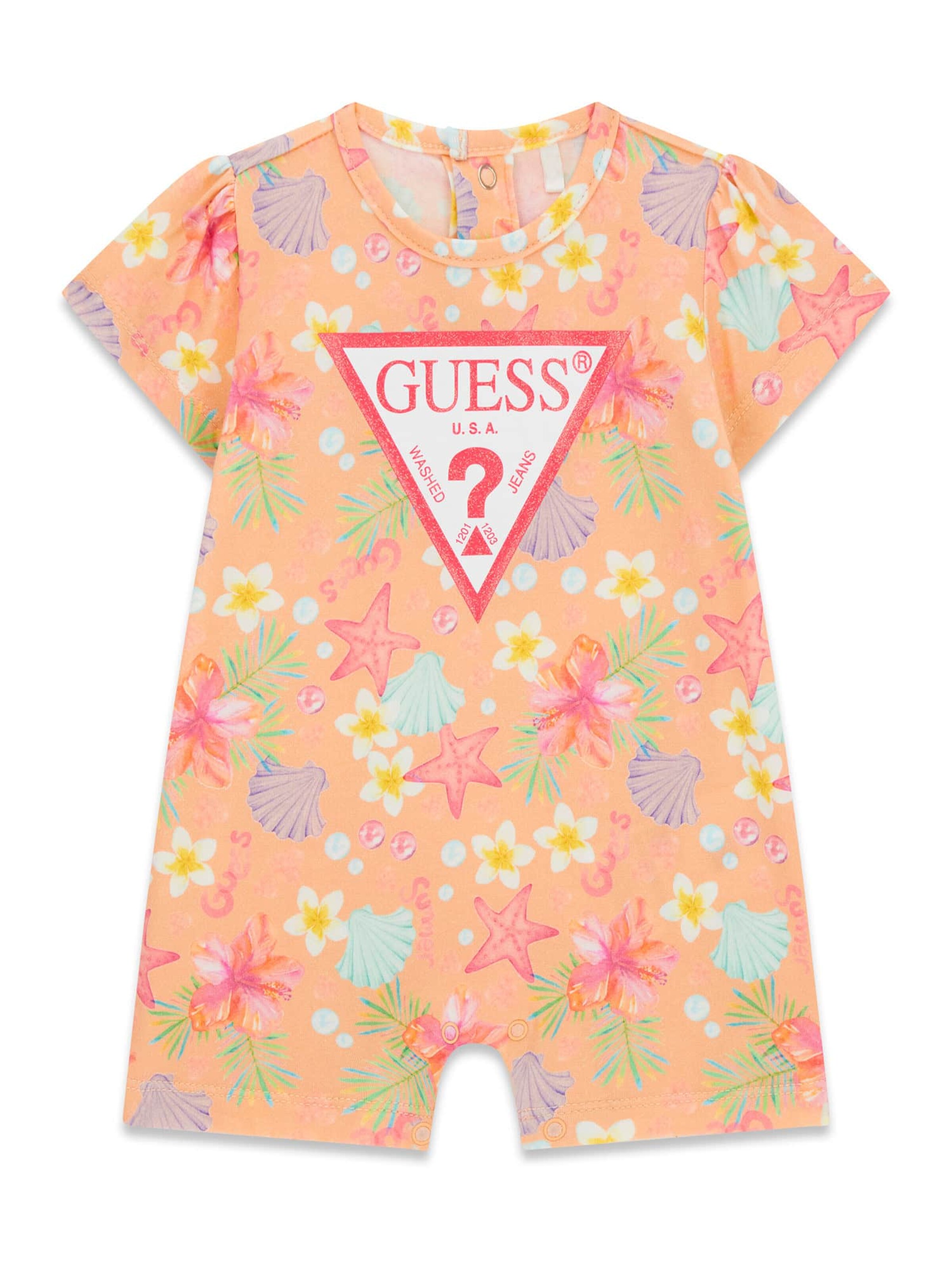 GUESS Dungarees in Orange: front