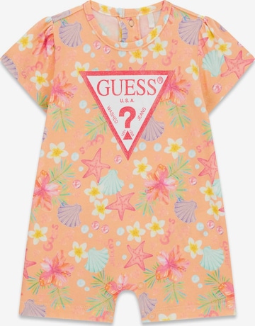 GUESS Dungarees in Orange: front