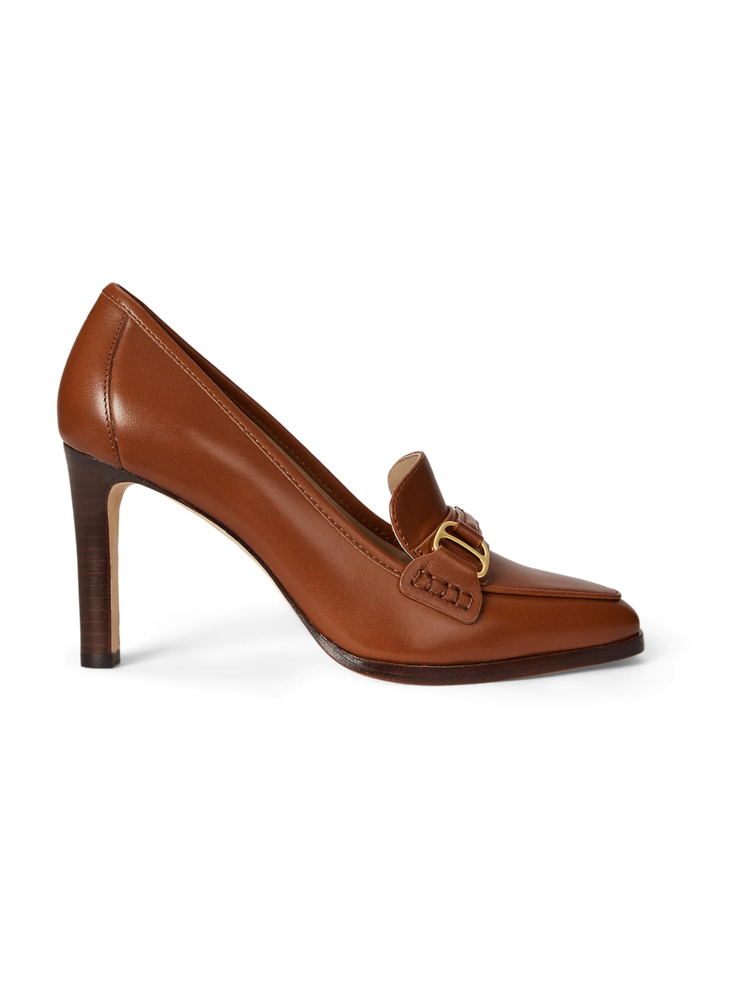 Lauren Ralph Lauren Czółenka 'TASHA' w kolorze brązowy: przód