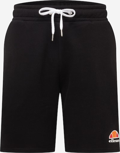 ELLESSE Pantalon de sport 'Malviva' en orange / rouge / noir / blanc, Vue avec produit