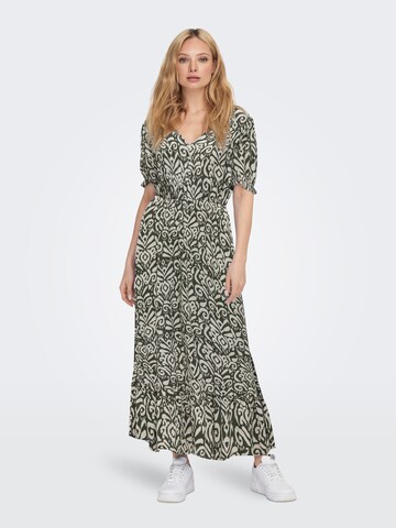 Robe 'ONLChianti' ONLY en vert : devant