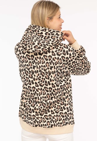 Sweat-shirt Zwillingsherz en beige