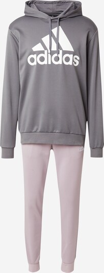 ADIDAS SPORTSWEAR Odjeća za vježbanje u tamo siva / rosé / bijela, Pregled proizvoda