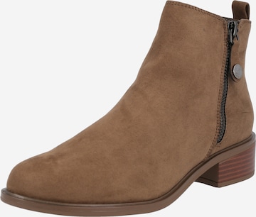 Dorothy Perkins Ankle Boots in Grau: front