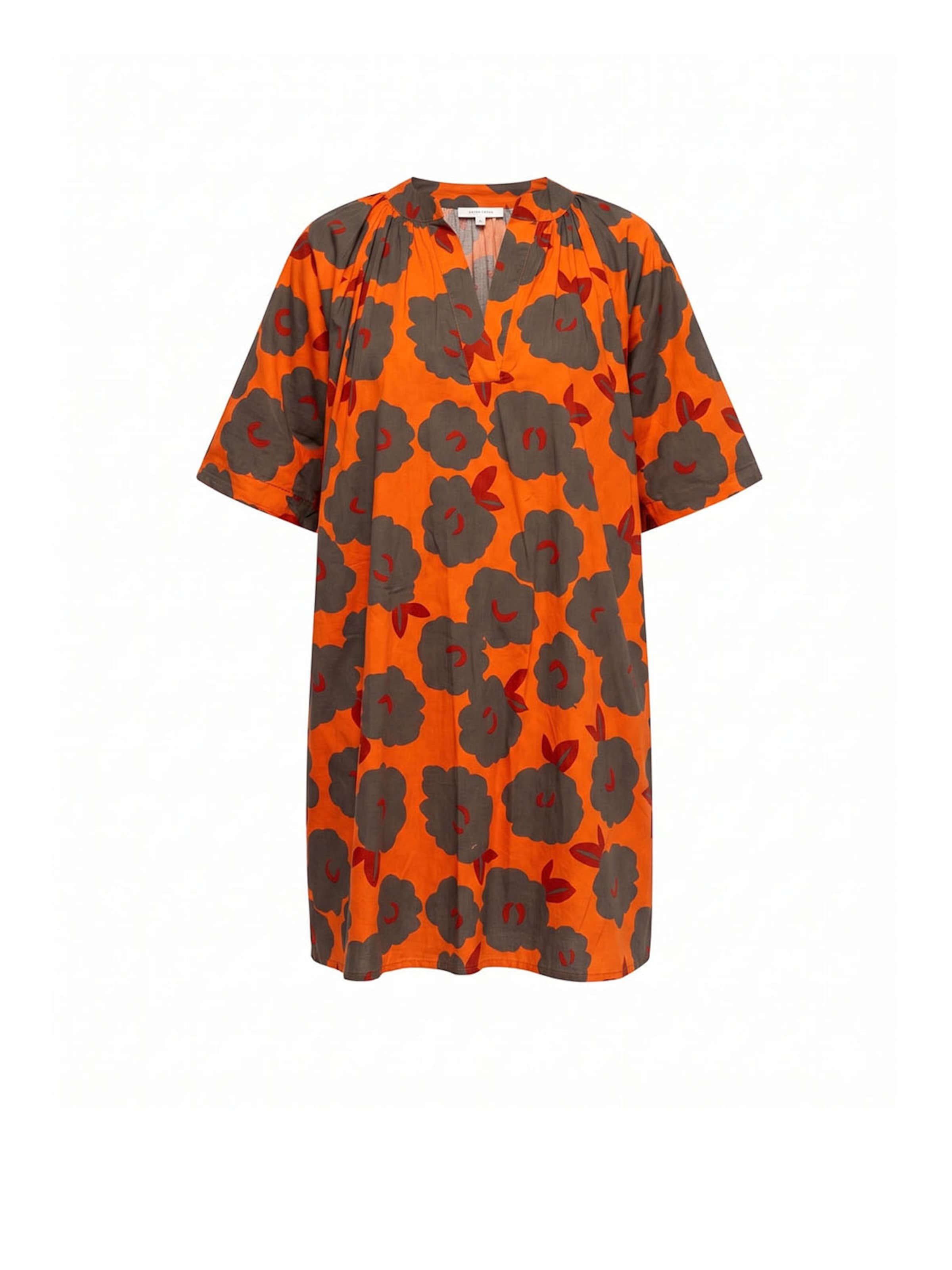 Robe oversize Tantra en orange : devant