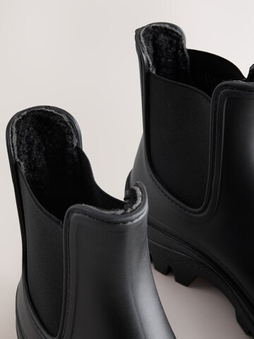 Next Gummistiefel in Schwarz