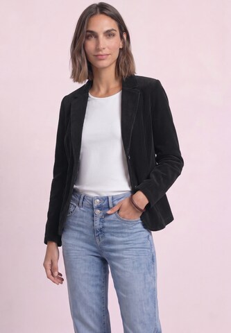 STREET ONE Blazer in Black: front