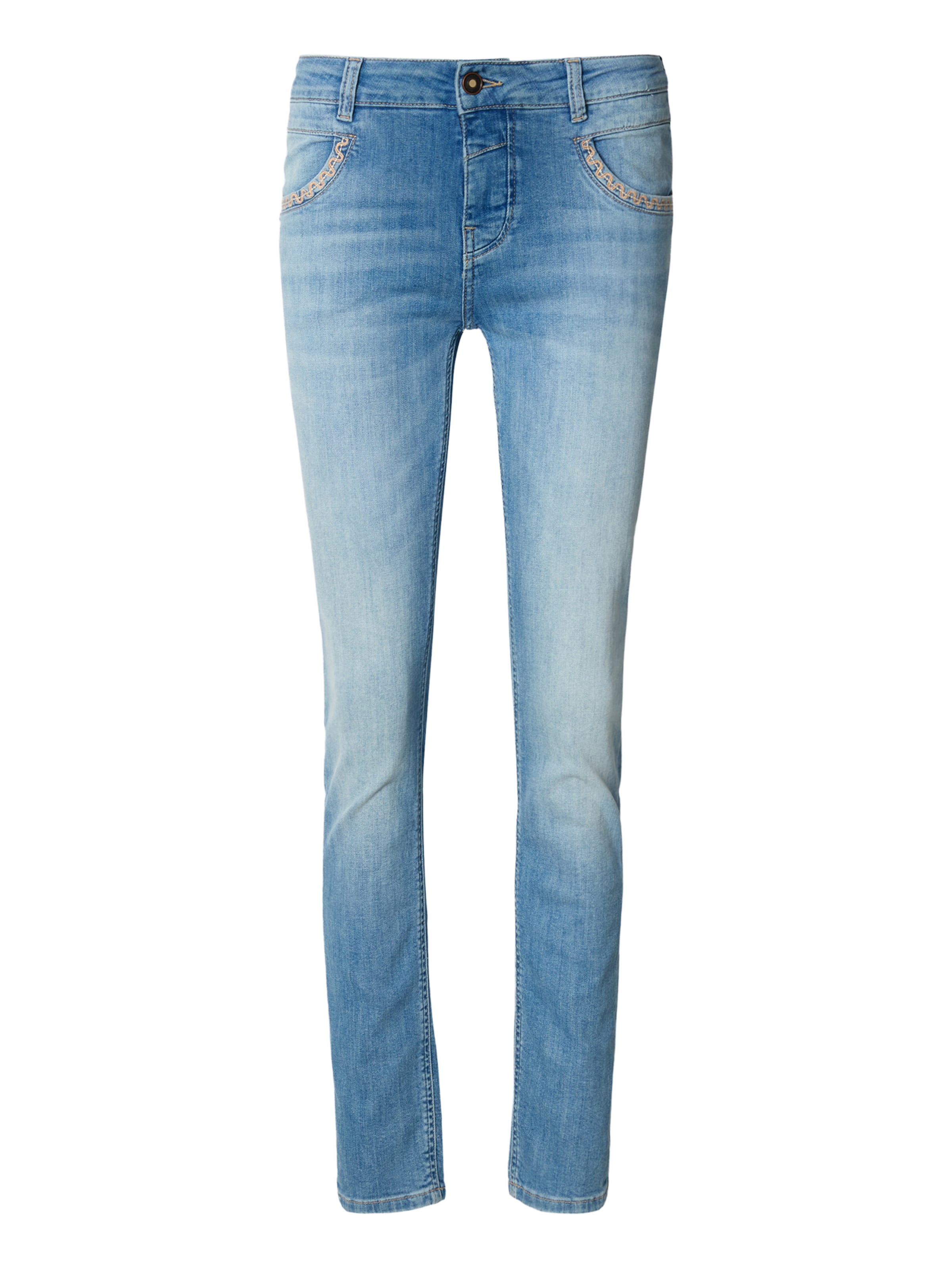 MOS MOSH Slimfit Farmer 'Naomi' - kék: elől