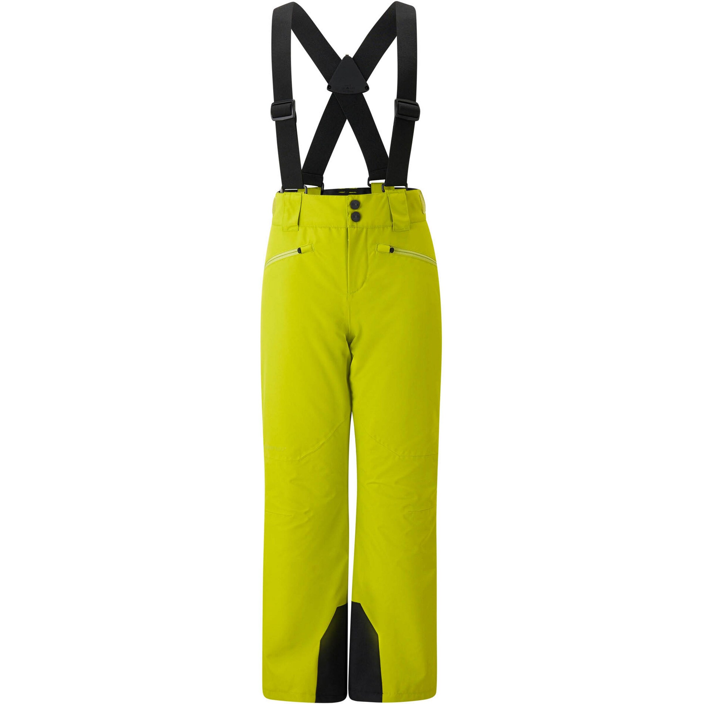 ZIENER Regular Workout Pants 'Axi' in Green: front