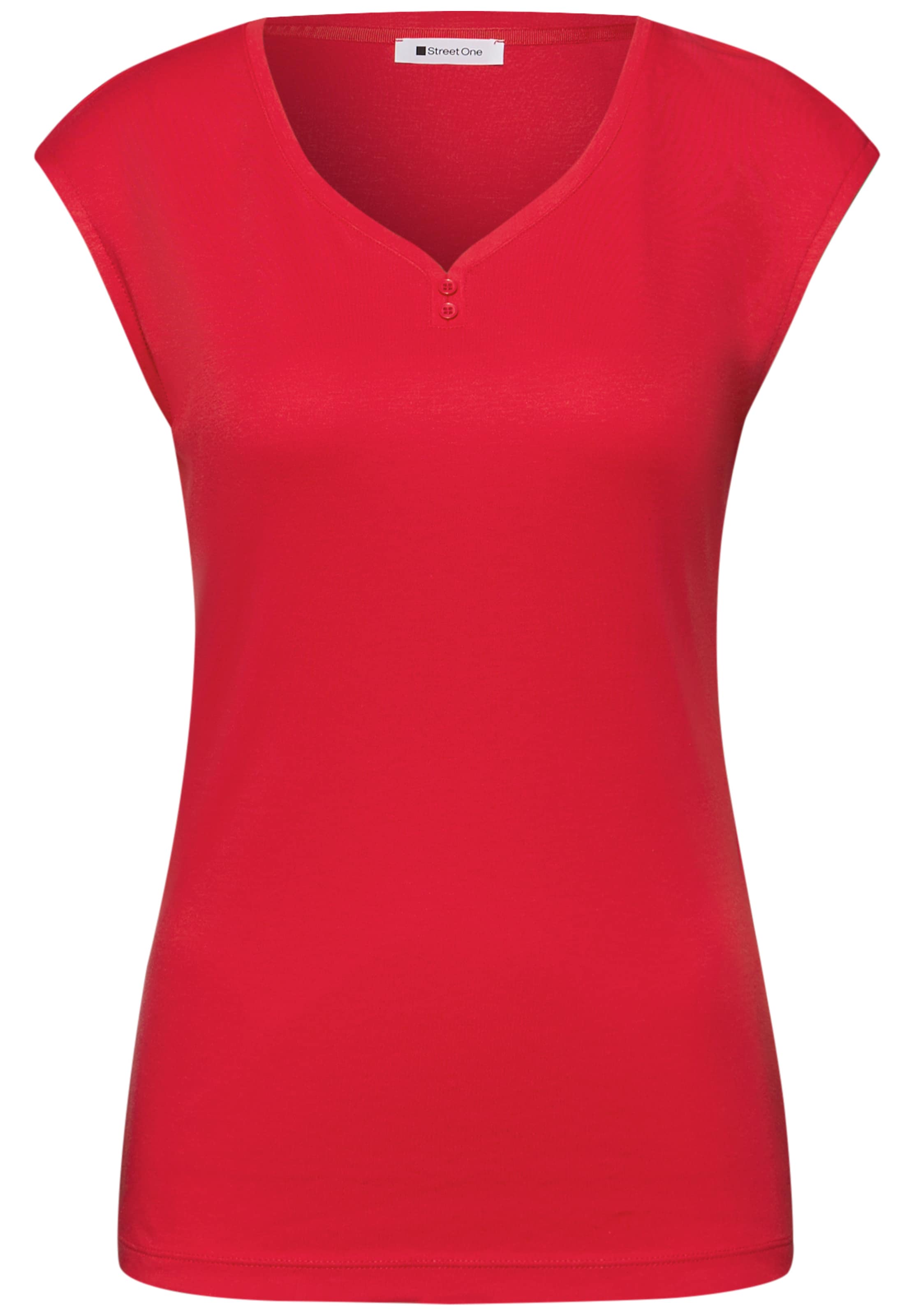 STREET ONE Shirt in Red: front