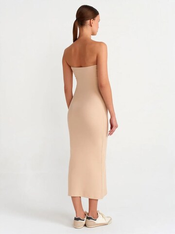 Dilvin Dress in Beige