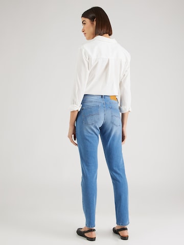 Coupe slim Jean 'PARIS' BONOBO en bleu