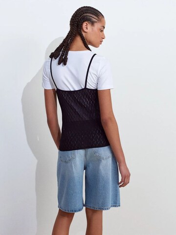 Tops en tricot Dilvin en noir