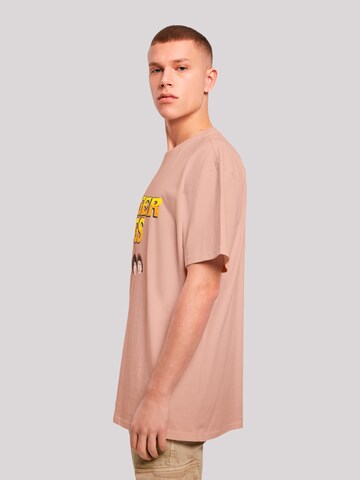 F4NT4STIC Shirt 'Stranger Things Comic Heads Netflix TV Series' in Pink