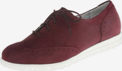 Lei by tessamino Schnürschuhe in bordeaux / weiß, Produktansicht