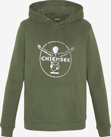 CHIEMSEE Regular Fit Sweatshirt in Grün: predná strana