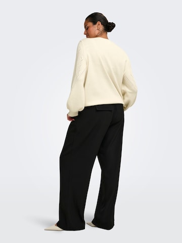 Cardigan ONLY Carmakoma en blanc