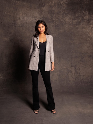 Vulto Bleiseri 'Silk Linen Jacket' värissä beige: etupuoli
