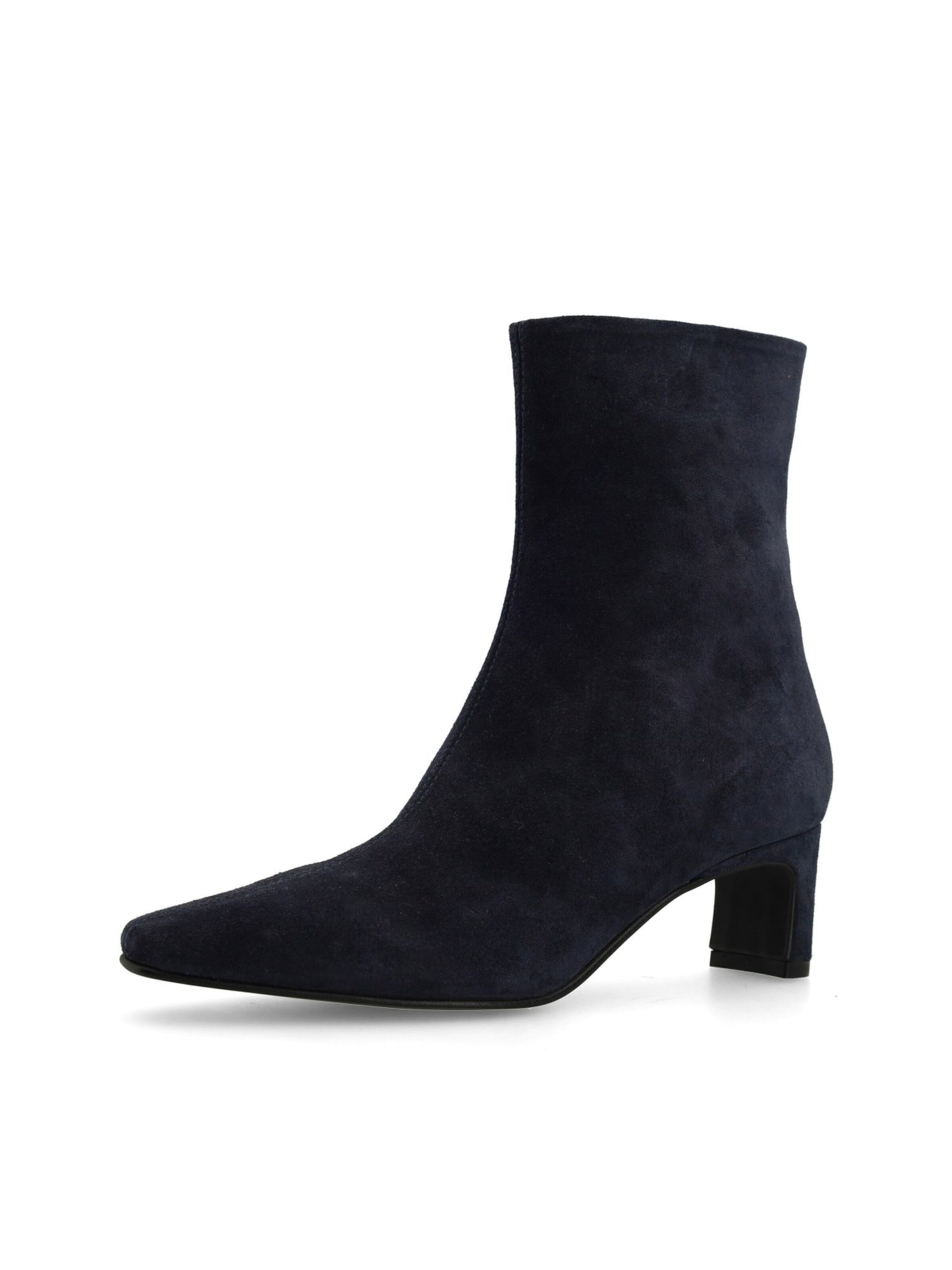 MANFIELD Ankle Boots in Blue: front