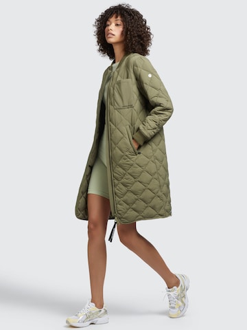 Cappotto di mezza stagione di khujo in verde