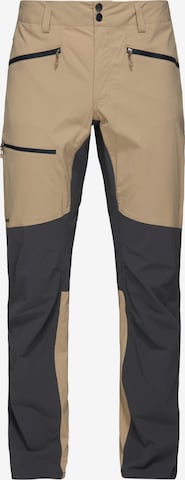 Haglöfs Outdoor Pants 'Lite Flex' in Beige: front