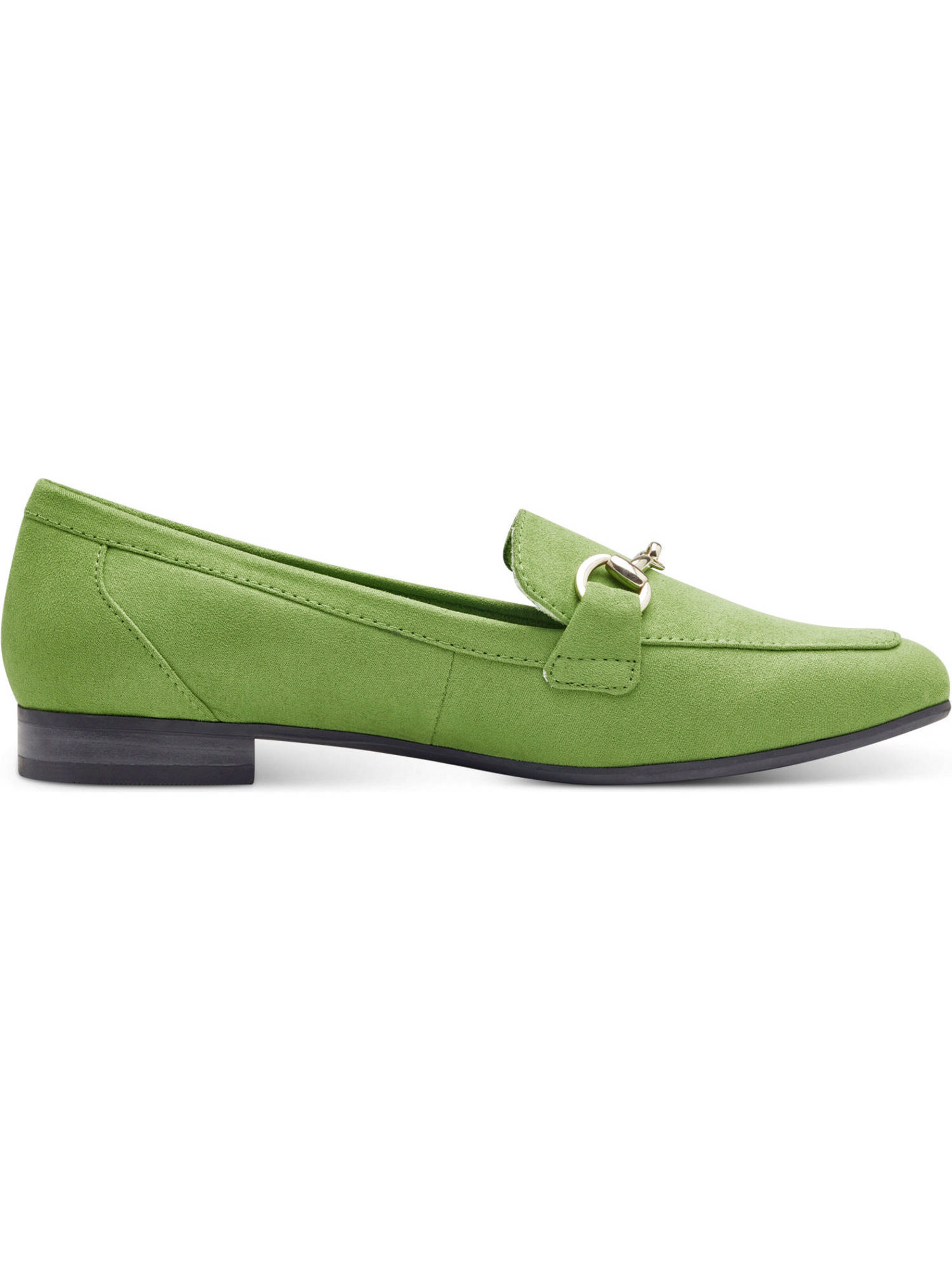 MARCO TOZZI Slipper in Grün