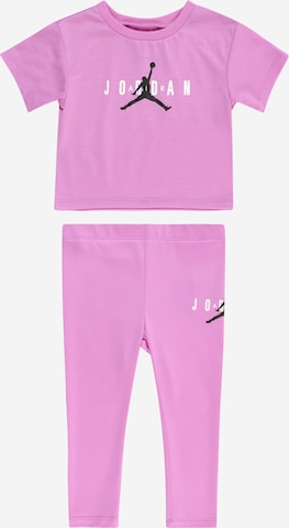 Jordan - Fato de jogging em rosa: frente