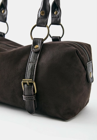 Pull&Bear Taška přes rameno – hnědá