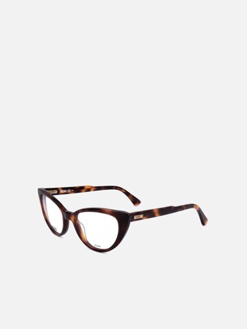 MOSCHINO Zonnebril 'Moschino MOS605 Havana 51/18/140 WOMAN Eyewear Frame' in Bruin: voorkant