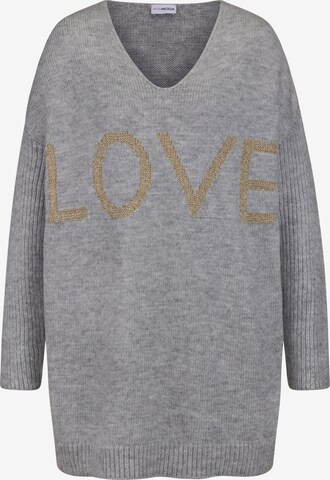 Pull-over MIAMODA en gris : devant