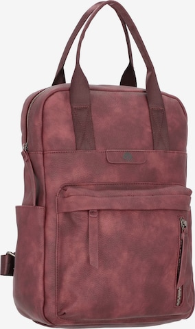 GREENBURRY Backpack 'Toni' in Red