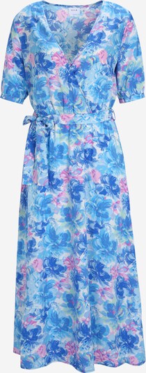 Vila Tall Kleid 'LUNA' in blau / hellblau / pink / rosa / weiß, Produktansicht