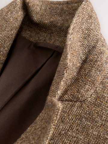 Next Regular fit Business blazer in Brown